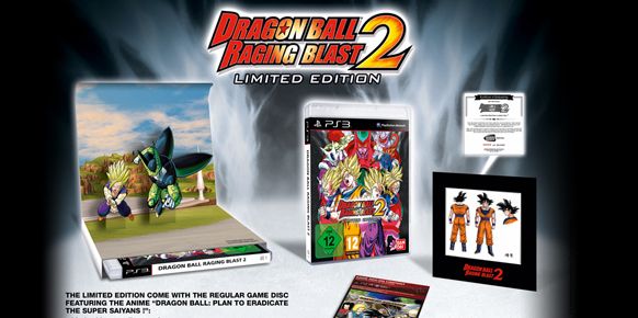 Edición de coleccionista de Dragon Ball: Raging Blast 2