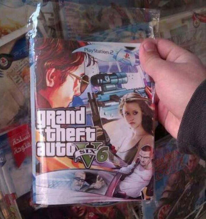 GTA VI "ya está disponible" (para PS2) GTA VI "ya está disponible" (para PS2)